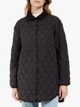 Didriksons Betina Diamond Quilted Parka, Black