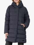 Didriksons Nella Padded Coat, Dark Night Blue