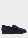 Crew Clothing Suede Loafers, Navy, Navy