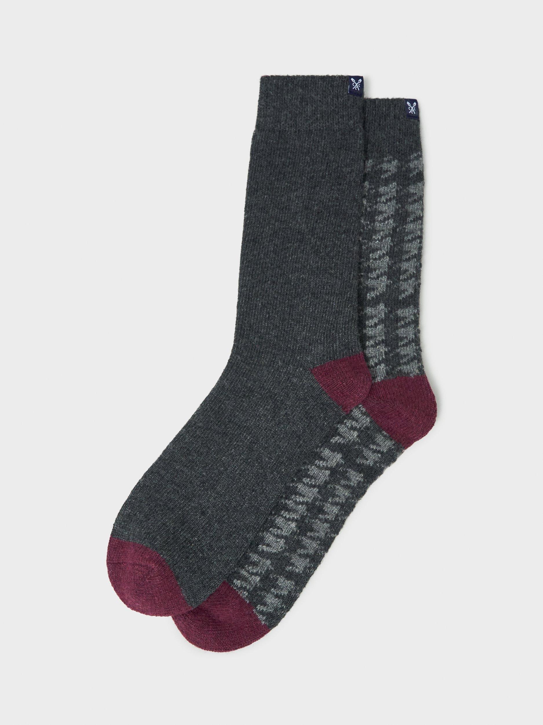 Crew Clothing Bamboo Blend Socks, Pack of 2, Black