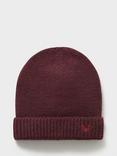 Crew Clothing Beanie, Burgundy Red