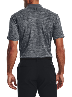 Under Armour Men's Performance Sports Polo Top, Pitch Gray/Black - view 2, Pitch Gray/Black