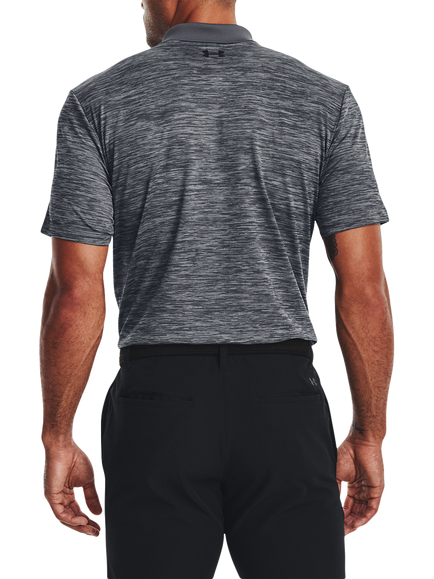 Under Armour Men's Performance Sports Polo Top, Pitch Gray/Black - view 2, Pitch Gray/Black