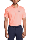 Under Armour Performa Polo Top, Orange/Navy