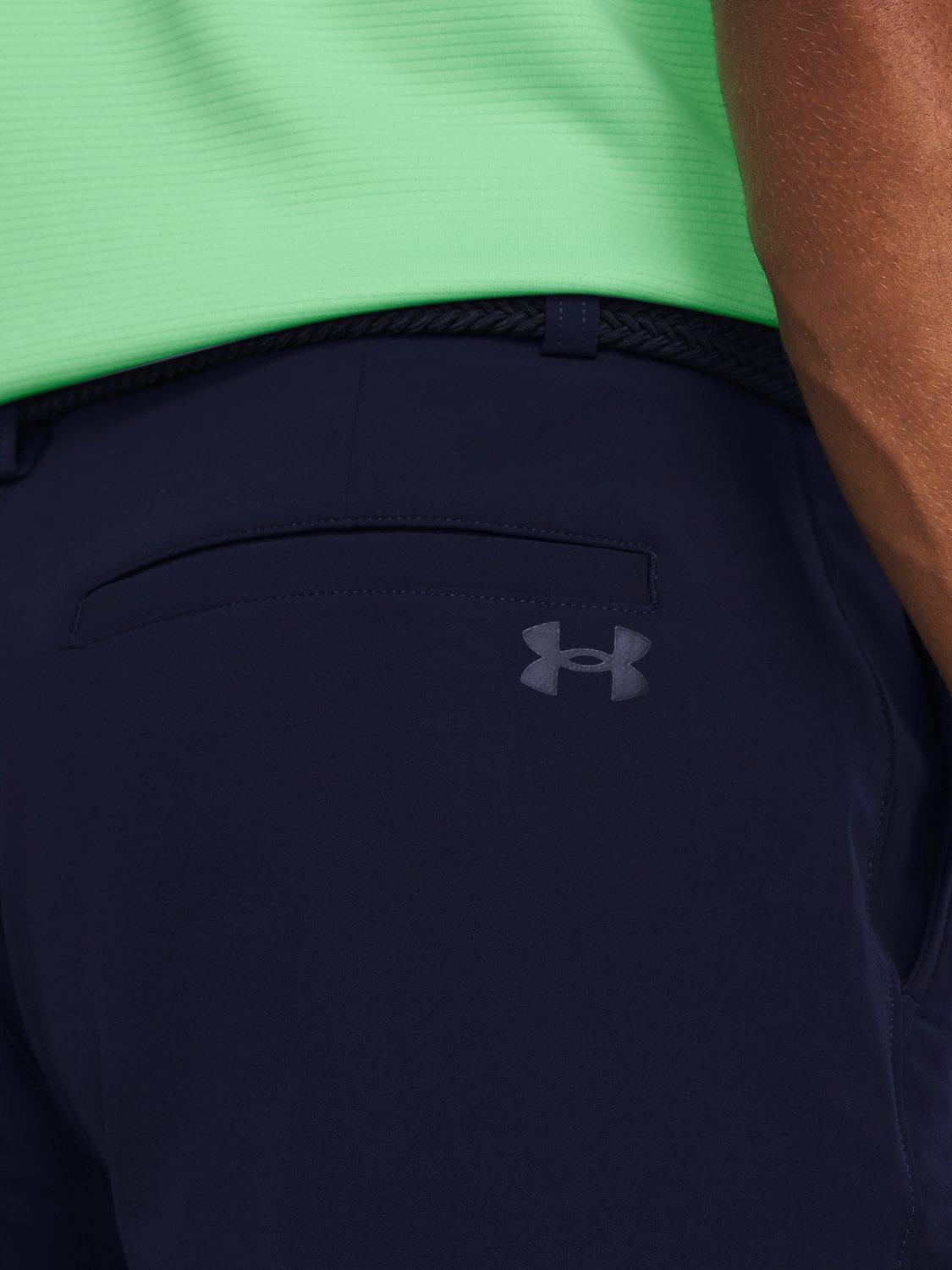 Product image 3 of 4, which shows Under Armour Tech Tap Golf Trousers, Midnight Navy, 30