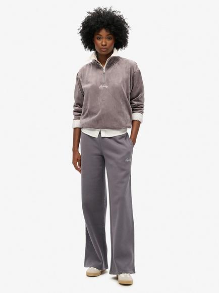 Superdry Country Club Straight Joggers, Rock Dark Grey
