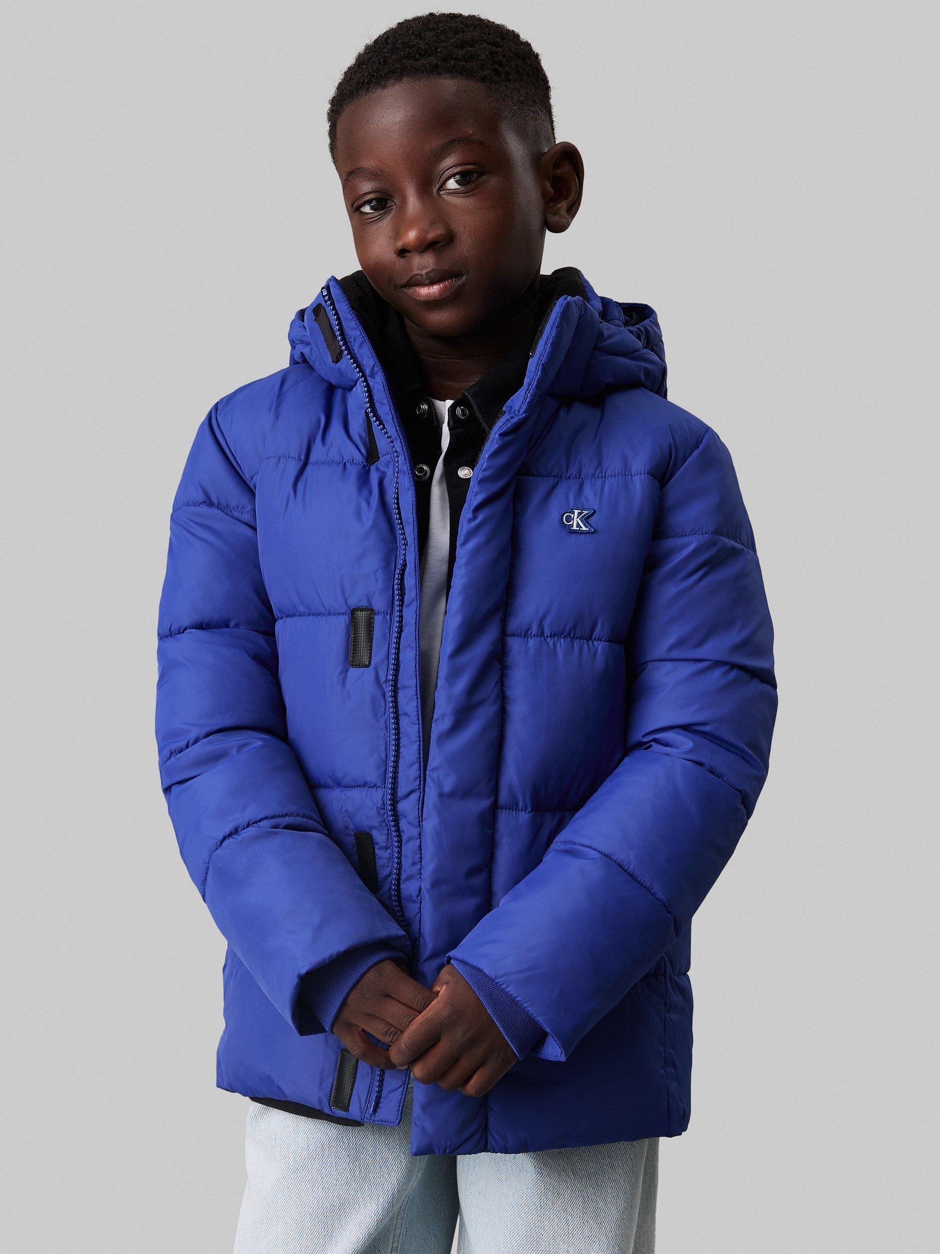 Calvin klein anorak hooded coat on sale