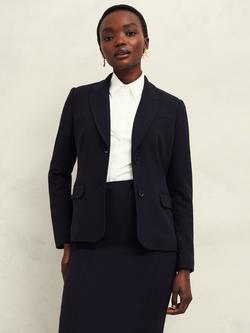 Hobbs Aly Blazer Jacket, Navy, Navy