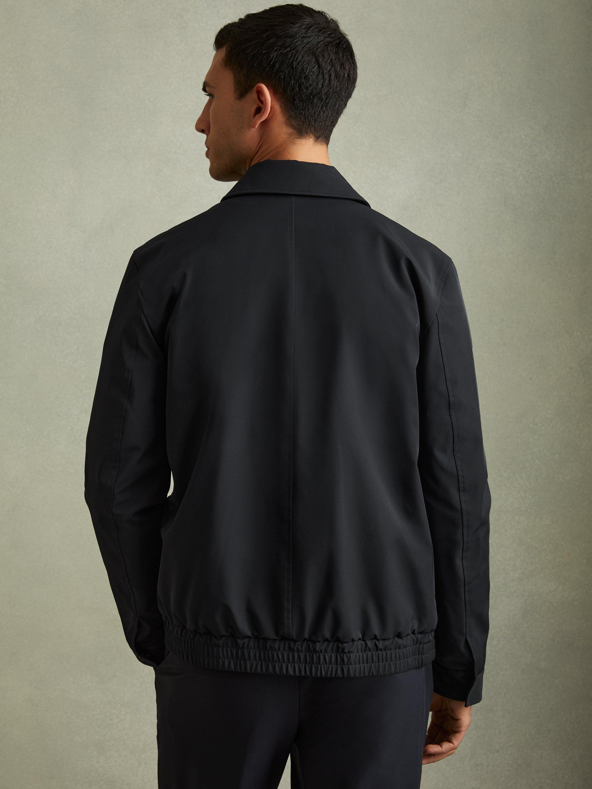Reiss Cologne Harrington Jacket Navy