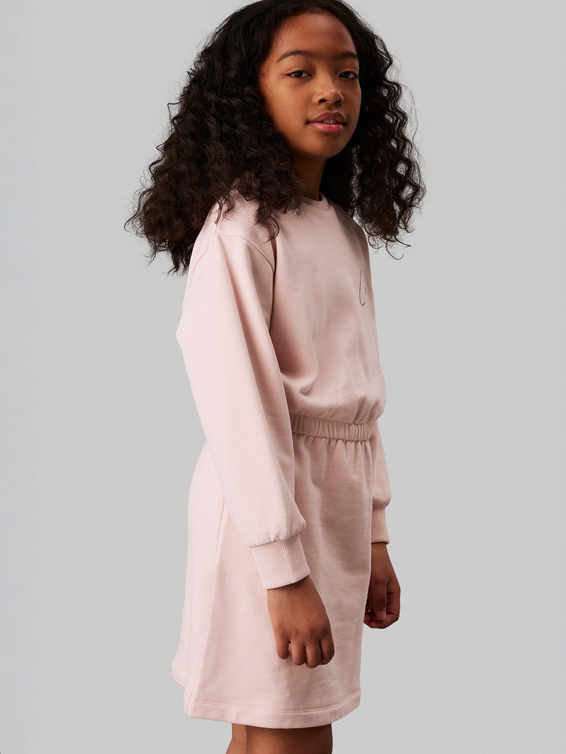 Peach calvin klein dress online