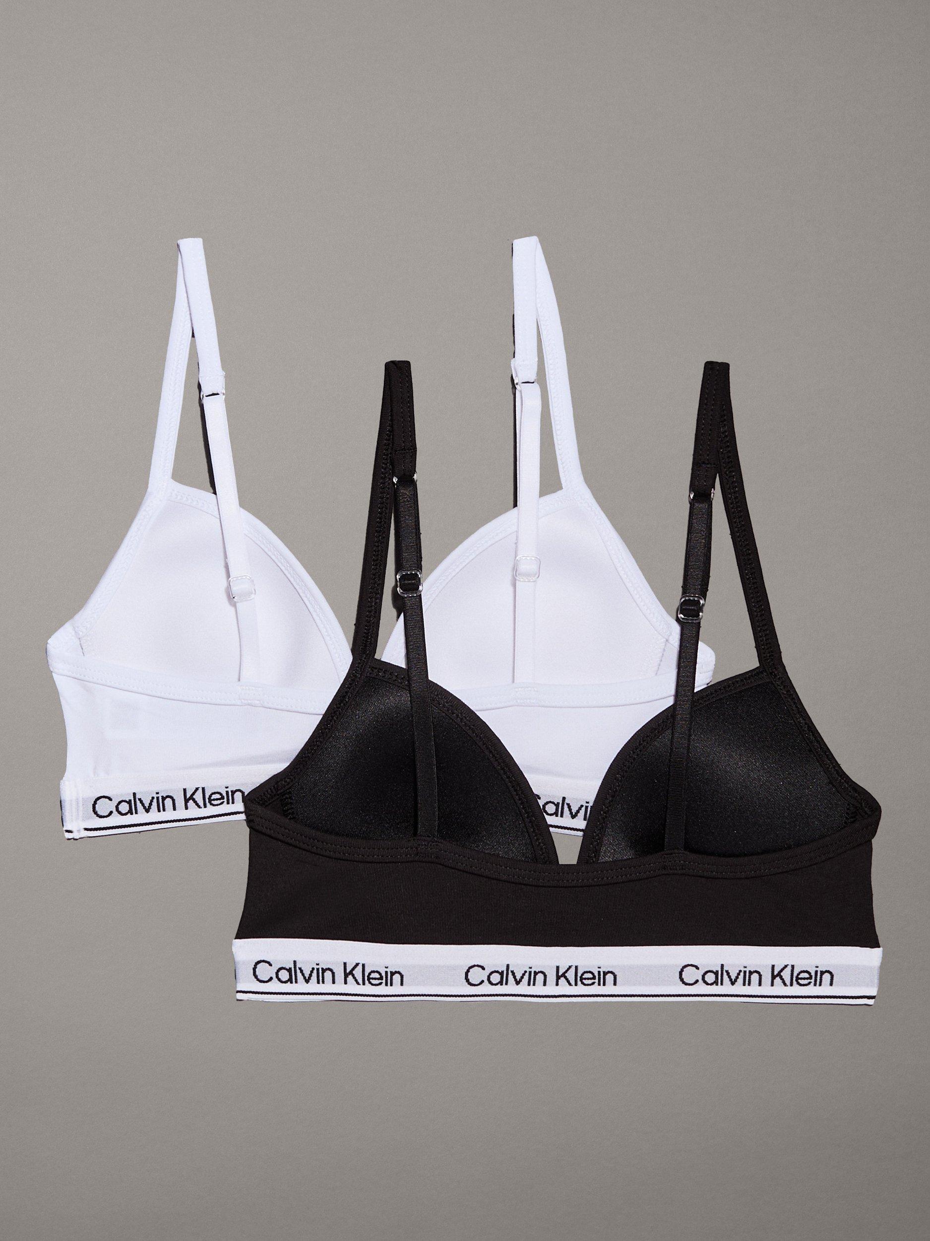 Calvin Klein Triangle Removable Padded Bra Pack of 2