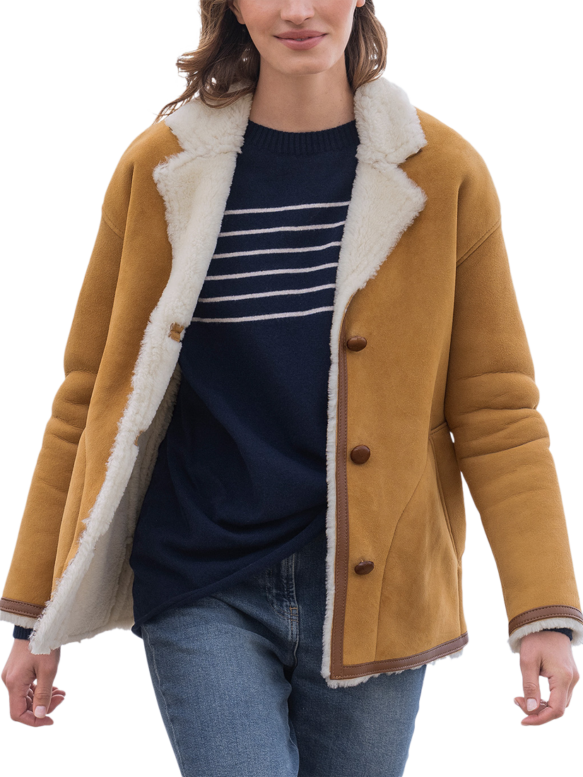 Celtic Co. Classic Sheepskin Jacket Whisky