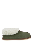 Celtic & Co. Sheepskin Bootee Slippers, Moss