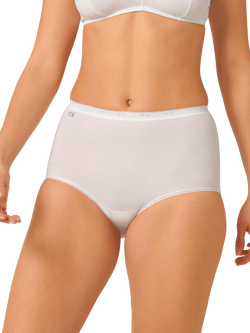 sloggi Basic+ Maxi Brief, Pack of 6 - view 2, White