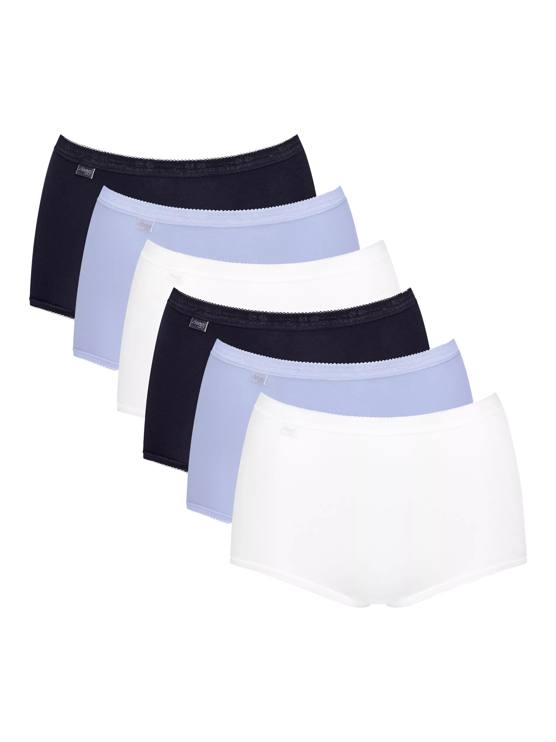 sloggi Basic+ Maxi Brief, Pack of 6