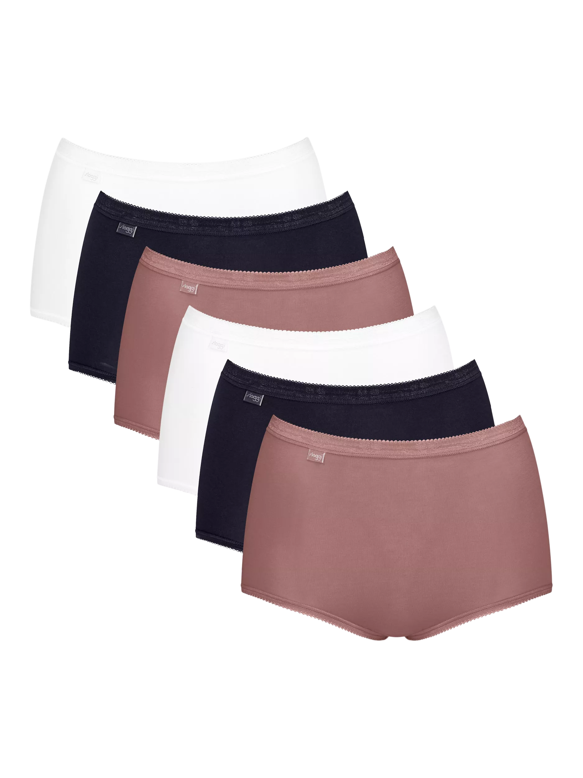 sloggi Basic+ Maxi Brief, Pack of 6