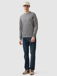 Rodd & Gunn Christchurch Wool Cashmere Crew Neck Jumper, Fog