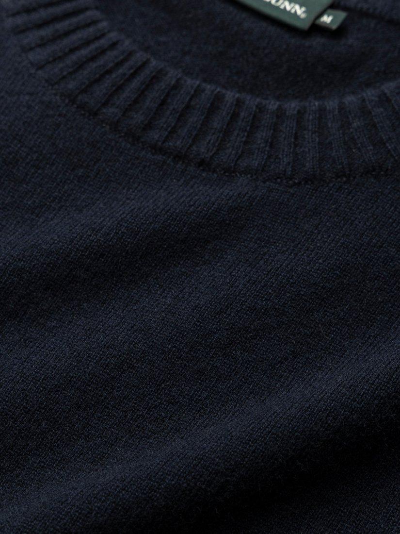 Product image 5 of 5, which shows Rodd & Gunn Christchurch Wool Cashmere Crew Neck Jumper, Deep Ocean, M