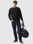 Rodd & Gunn Christchurch Wool Cashmere Crew Neck Jumper, Midnight