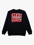 Deus ex Machina Nice To See You Crew Jumper, Black