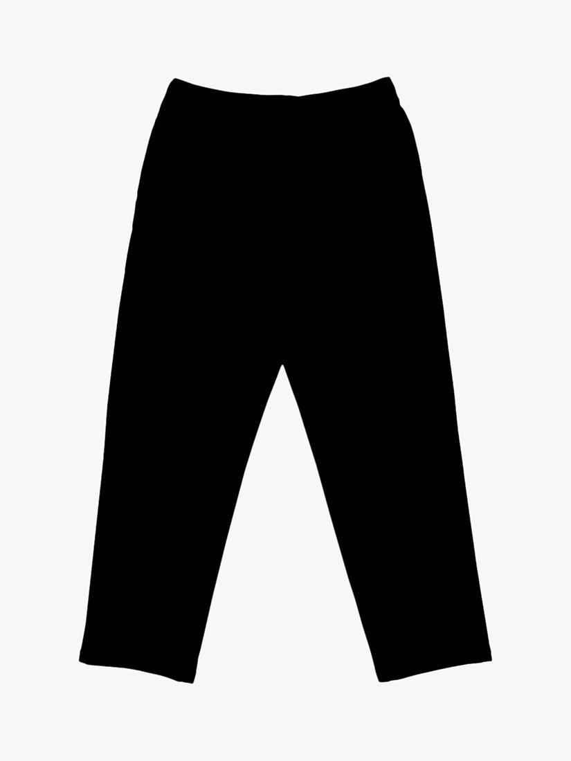 Deus ex Machina Beach Relaxed Straight Cropped Trousers, Anthracite