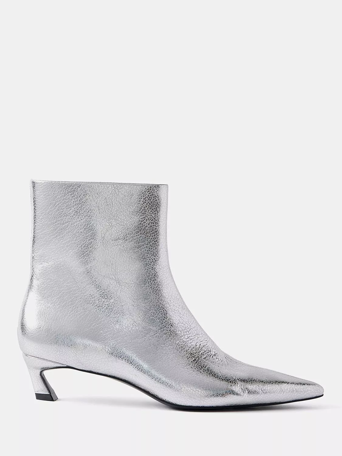 Silver ankle boots next online