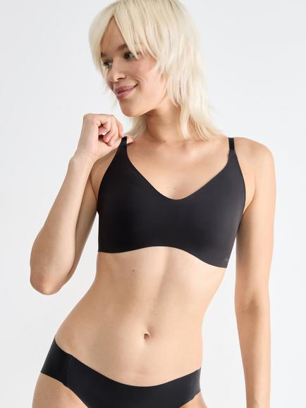 sloggi ZERO Microfibre Bralette, Black