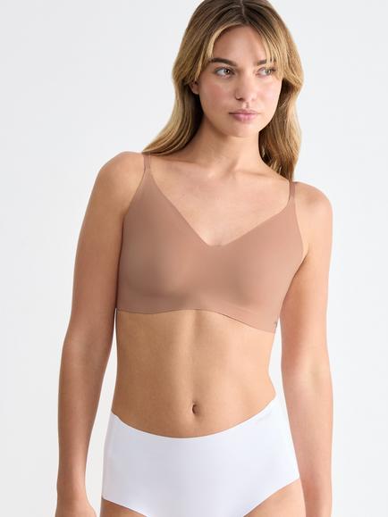 sloggi ZERO Microfibre Bralette, Cameo Brown