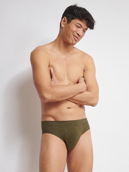 sloggi GO Smooth Briefs, Pack of 2 - view 2, Navy/Khaki