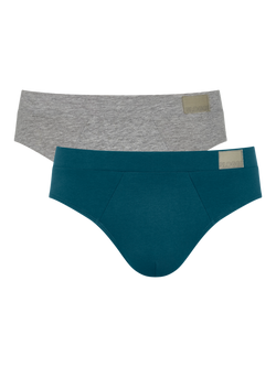 sloggi Go Natural Briefs, Pack of 2, Multiple Colours 1
