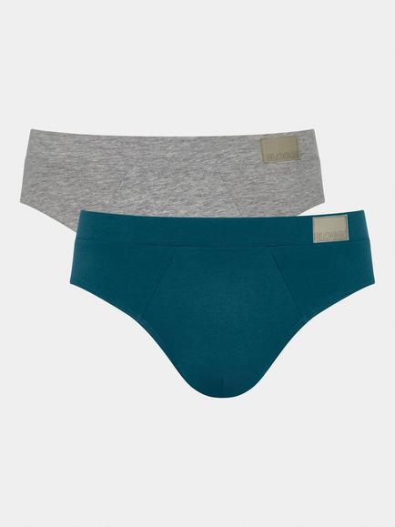 sloggi Go Natural Briefs, Pack of 2, Multiple Colours 1
