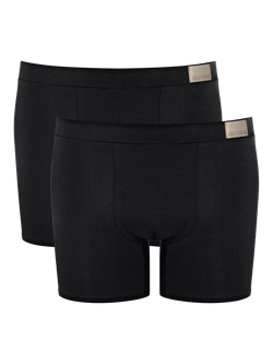 sloggi GO Natural Short Briefs, Pack of 2, Black