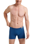 sloggi GO Natural Short Briefs, Pack of 2, Navy/Blue