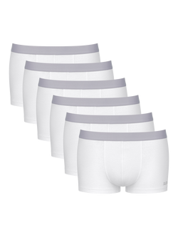 sloggi GO ABC Hipster Briefs, Pack of 6, White