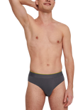 sloggi Ever Airy Cotton Briefs, Pack of 2, Black/Grey