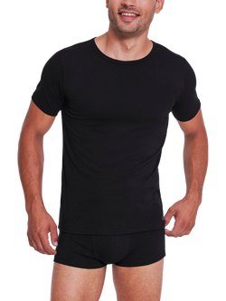 sloggi GO ABC O-Neck T-shirts, Pack of 2 - view 2, Black