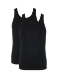 sloggi GO ABC Tank Top, Pack of 2, Black