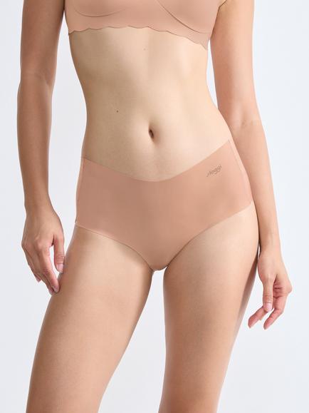 sloggi ZERO Microfibre Short Knickers, Pack of 2 - view 2, Cameo Brown