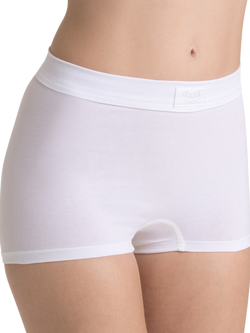 sloggi Double Comfort Short Knickers, Pack of 2, White