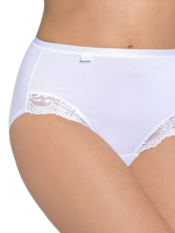 sloggi Romance Maxi Knickers, 2 pack, White