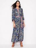 Boden Alba Paisley Maxi Dress, Blue/Multi