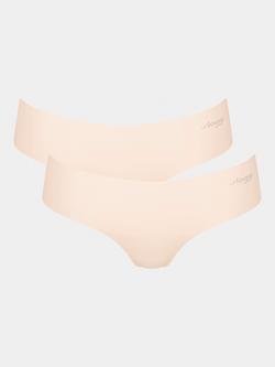 sloggi ZERO Microfibre Hipster Knickers, Pack of 2, Angora