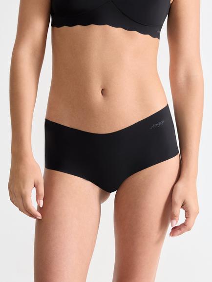sloggi ZERO Microfibre Short Knickers, Pack of 2 - view 2, Black