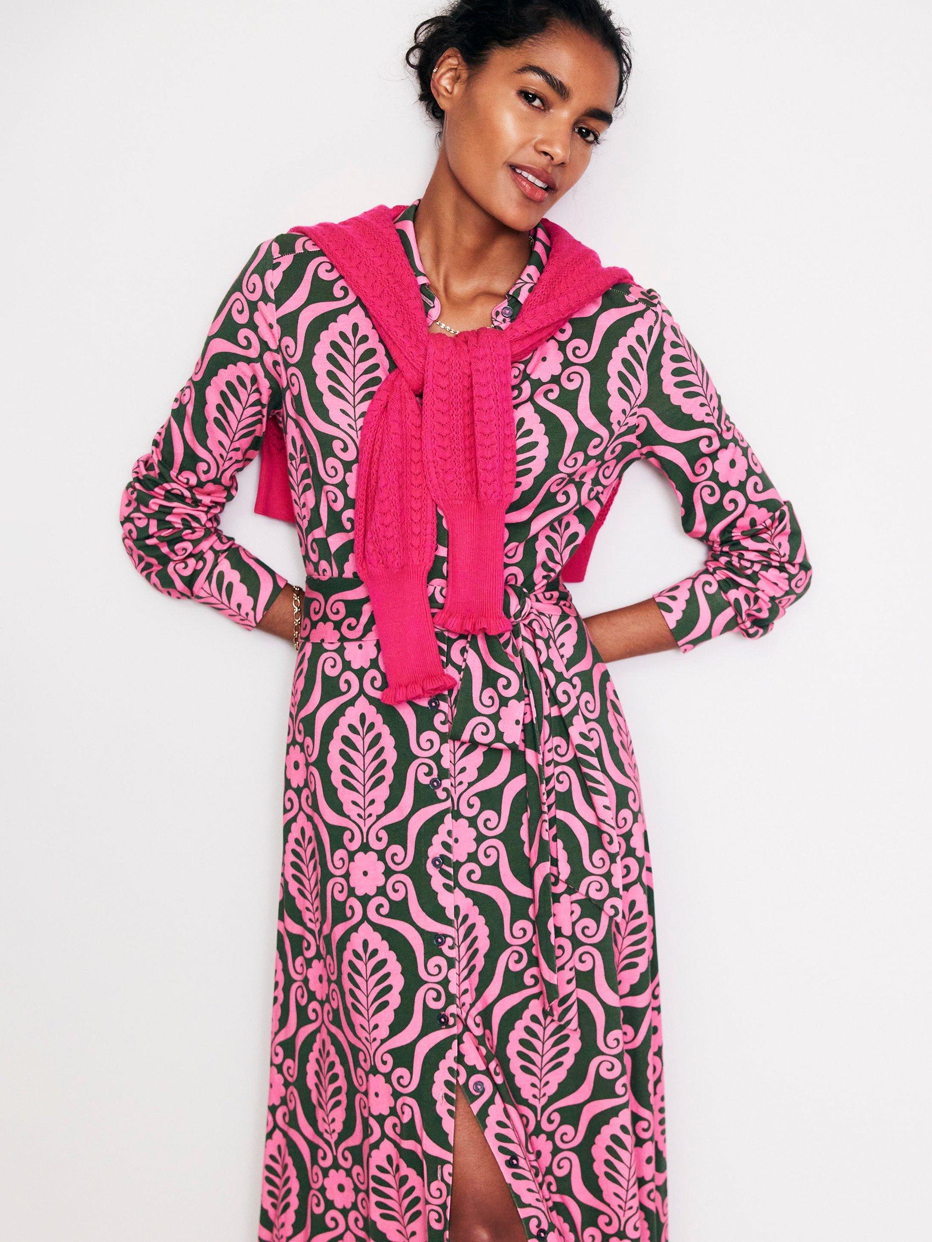 Boden pink dress best sale