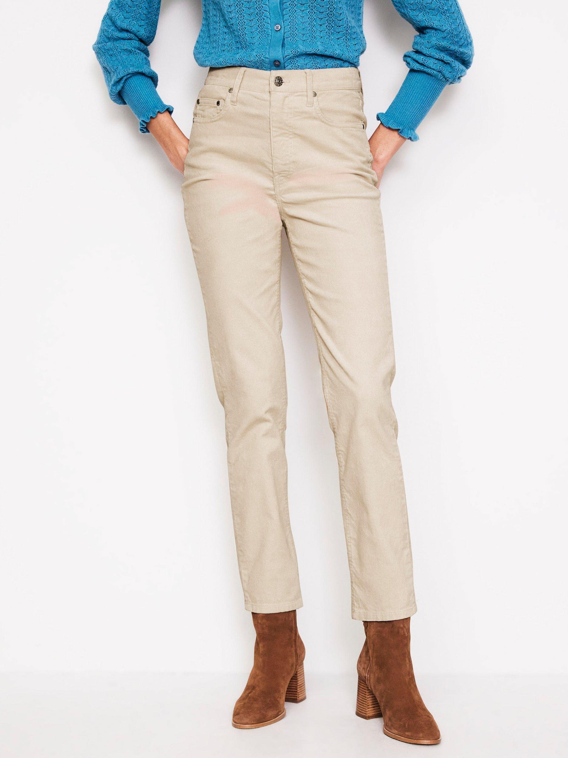Boden Corduroy Slim Fit Jeans, Magnolia