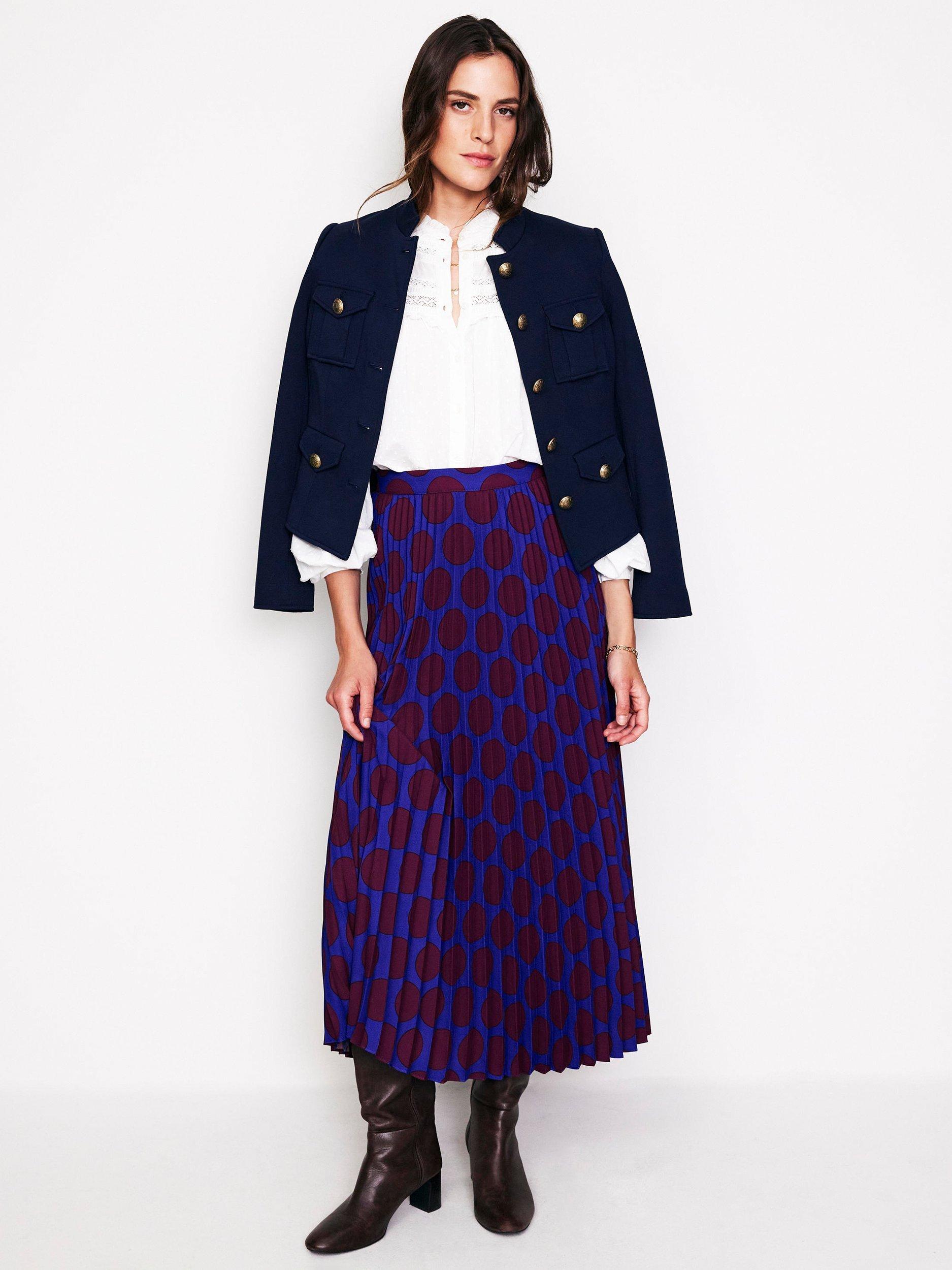 Pleated midi skirt john lewis best sale