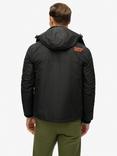Superdry Slim Fit Parka Jacket, Black