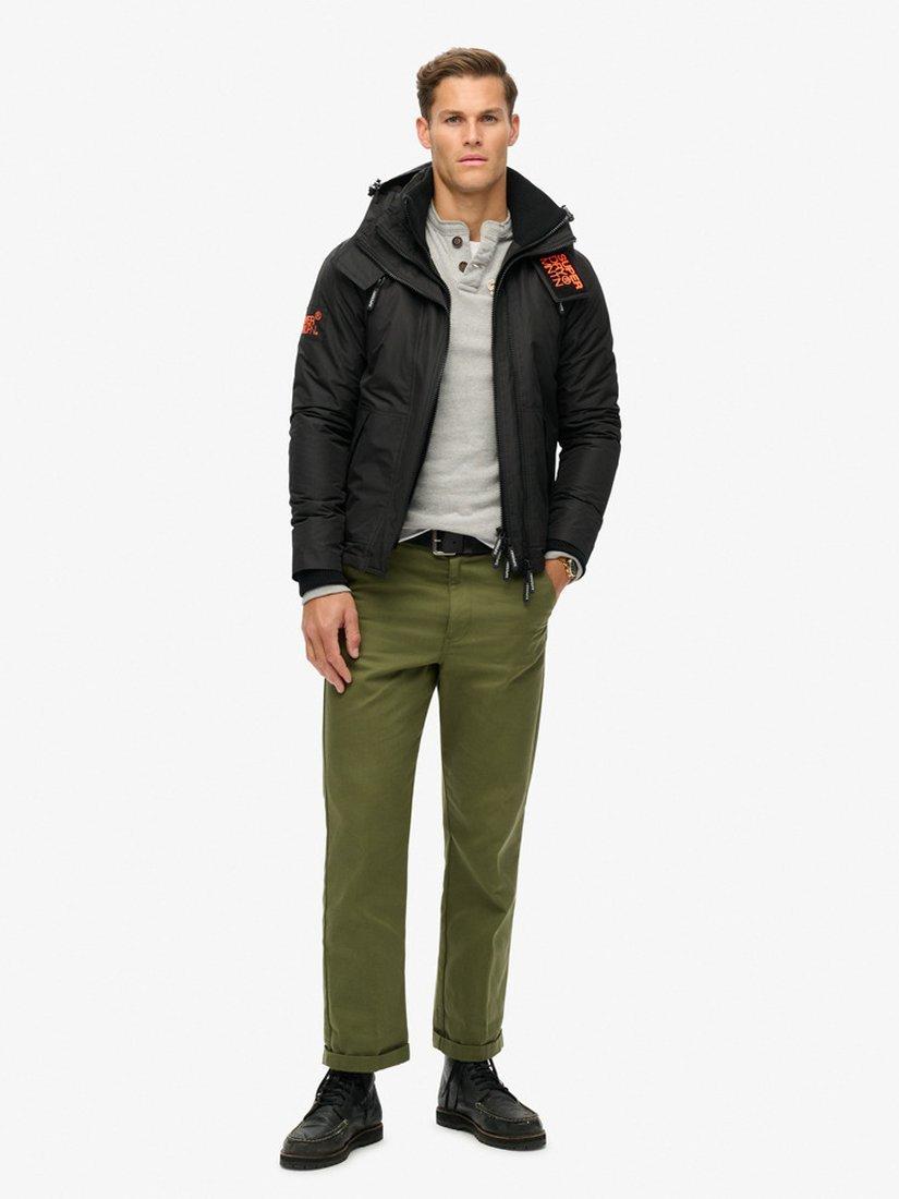 Product image 3 of 7, which shows Superdry Slim Fit Parka Jacket, Black, XXXL