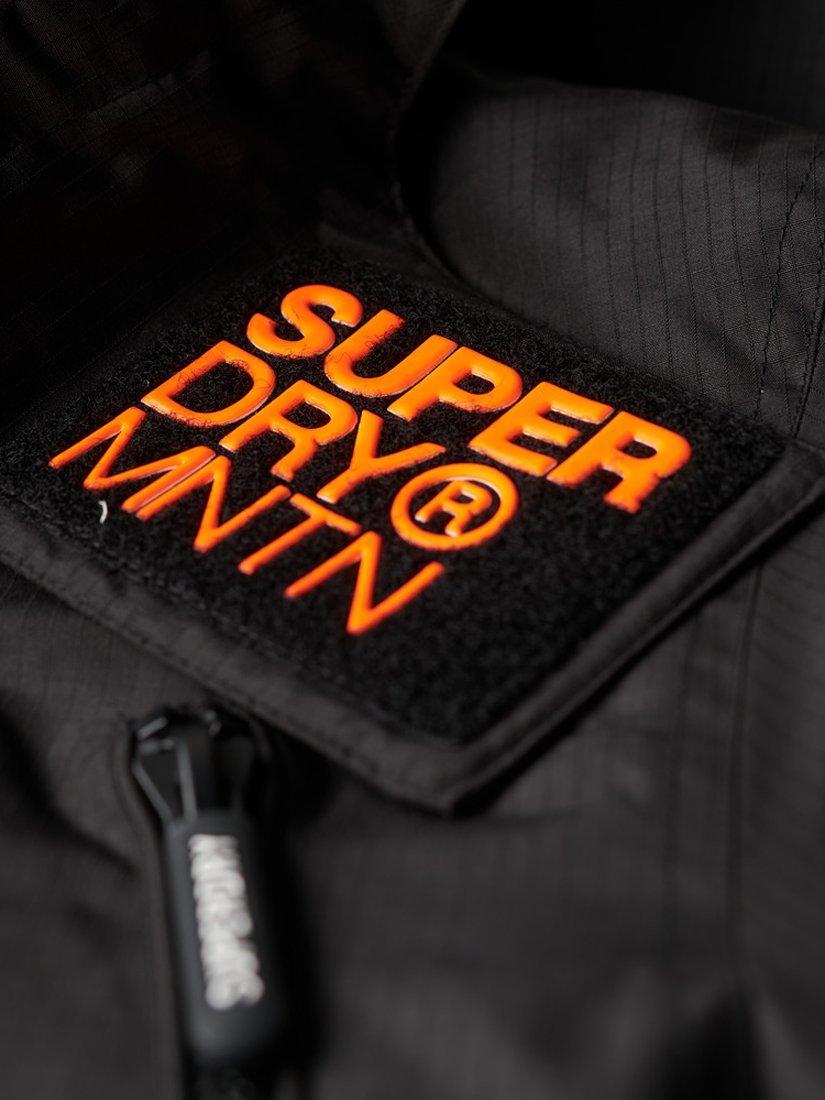 Product image 6 of 7, which shows Superdry Slim Fit Parka Jacket, Black, XXXL