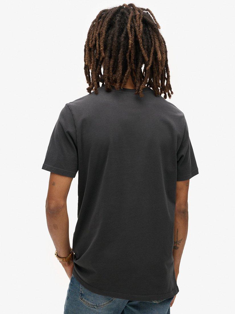 Product image 2 of 5, which shows Superdry Cotton Graphic T-Shirt, Blackboard, XXL